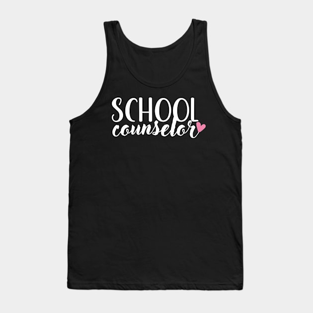 Cute Counselor Theme Tank Top by JB.Collection